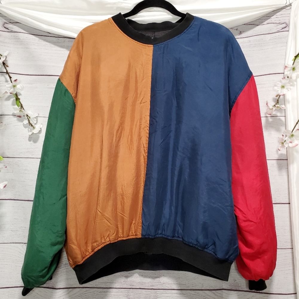 Vintage Protest Bomber Jacket Size M